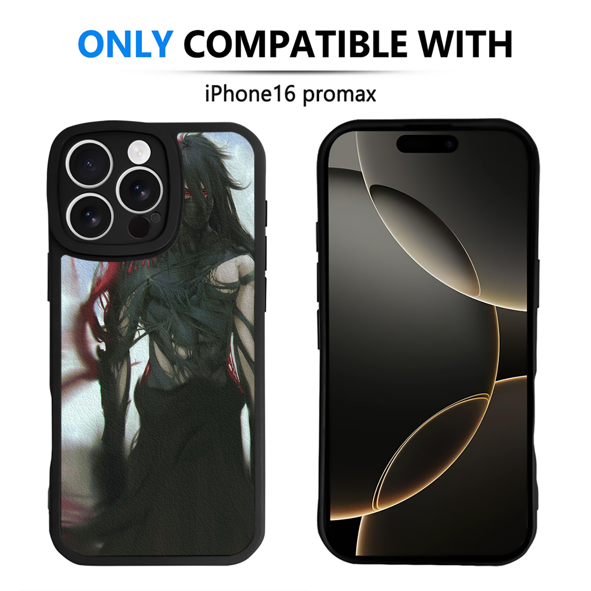 （画像用） ブリーチ BLEACH 【iPhone 16シリーズ対応】シリコンスマホケース（レザー調） 材質：シリコン